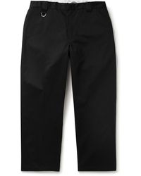Neighborhood - Dickies® Wide-leg Logo-appliquéd Twill Trousers - Lyst