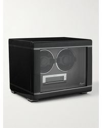 Rapport - Formula Duo Carbon Fibre Lacquered Cedar And Glass Watch Winder - Lyst