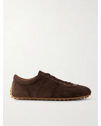 Tod's - T Marathon Suede Sneakers - Lyst