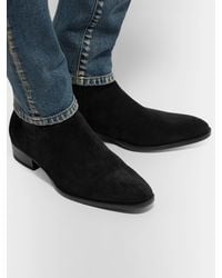 mens ysl chelsea boots