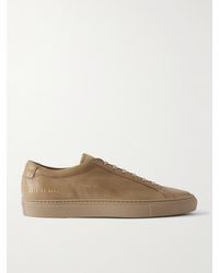 Common Projects - Achilles Premium Leather Sneakers - Lyst
