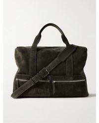 Metier - Racer 53 Suede Weekend Bag - Lyst