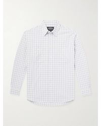FRIZMWORKS - Checked Cotton Shirt - Lyst