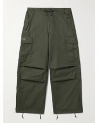 WTAPS - Straight-Leg Cotton And Nylon-Blend Drawstring Cargo Trousers - Lyst