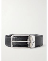 Montblanc - 3.5Cm Sartorial Leather Belt - Lyst