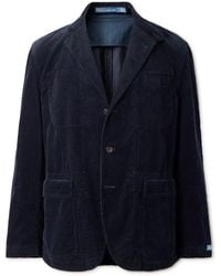 Polo Ralph Lauren - Cotton-corduroy Suit Jacket - Lyst