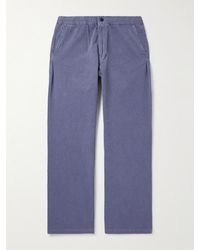 Remi Relief - Straight-leg Cotton-canvas Trousers - Lyst
