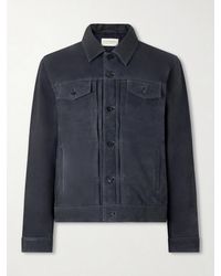 Officine Generale - Liam Suede Jacket - Lyst