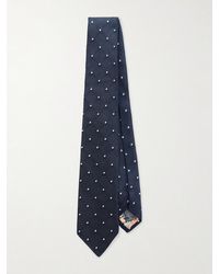 Paul Smith - 8Cm Polka-Dot Silk Tie - Lyst
