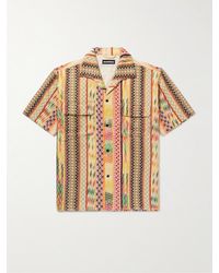 Monitaly - 50's Milano Embroidered Cotton-blend Jacquard Shirt - Lyst
