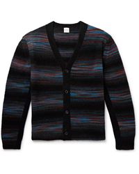 Paul Smith - Striped Knitted Cardigan - Lyst