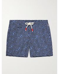 Orlebar Brown - Standard Terrazzo Slim-Fit Mid-Length Printed Recycled Swim Shorts - Lyst