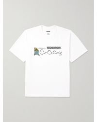 Neighborhood - T-Shirt aus Baumwoll-Jersey mit Print - Lyst