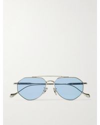 Cutler and Gross - The Great Frog Lynott Aviator-style Titanium Sunglasses - Lyst