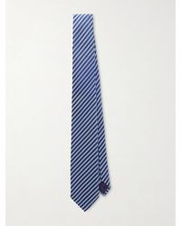 Charvet - 8.5Cm Striped Silk-Jacquard Tie - Lyst
