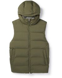 Loro Piana - Quilted Padded Shell Hooded Gilet - Lyst