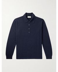 Piacenza 1733 - Slim-Fit Cashmere Polo Shirt - Lyst