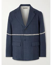 Kartik Research - Rabari Embroidered Wool Suit Jacket - Lyst