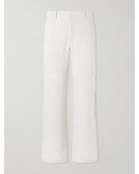 Barena - Delfo Lisca Straight-leg Herringbone Suit Trousers - Lyst