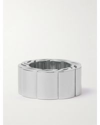 Bottega Veneta - Curve Sterling Silver Ring - Lyst