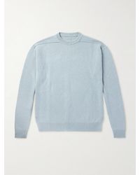 Rick Owens - Boiled Cashmere And Wool-Blend Sweater - Lyst