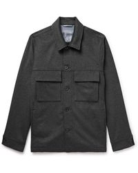 Paul Smith - Wool And Cashmere-blend Shirt Jacket - Lyst