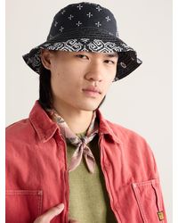 Kapital 7g Knit Gaudy Bucket Hat in Purple for Men | Lyst UK