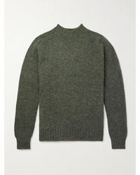 Sunspel - Pullover aus Shetland-Wolle - Lyst