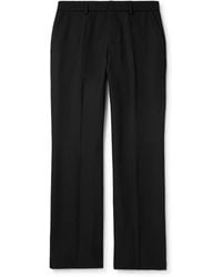 Second Layer - Straight-leg Wool Trousers - Lyst