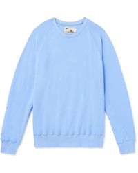 Bather - Organic Cotton-jersey Sweatshirt - Lyst