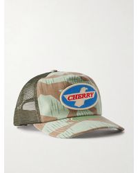 CHERRY LA - Eagle Logo-Appliquéd Canvas And Mesh Baseball Cap - Lyst