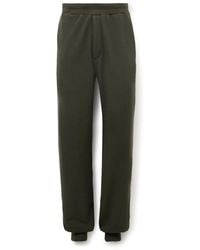 The Row - Navo Tapered Cotton And Cashmere-Blend Jersey Sweatpants - Lyst