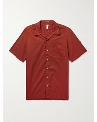 Massimo Alba - Venice Camp-collar Cotton Shirt - Lyst