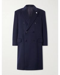 Gucci - Oversized Double-Breasted Embellished Cashmere Coat - Lyst