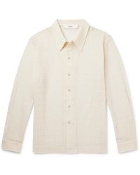 Séfr - Jagou Crocheted Cotton Shirt - Lyst