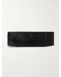 Brunello Cucinelli - Cotton And Silk-Blend Satin Cummerbund - Lyst