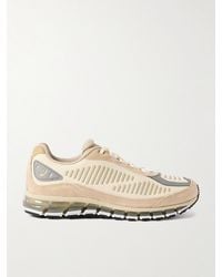 Asics - Gel-Quantum 360 1 Amp Suede And Rubber-Trimmed Mesh Sneakers - Lyst