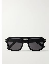 Dior - Diorblacksuit S15I Aviator-Style Acetate Sunglasses - Lyst