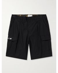 WTAPS - Wide-Leg Cotton-Ripstop Cargo Shorts - Lyst