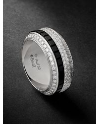 Piaget - Possession 18-Karat, Diamond And Ceramic Ring - Lyst