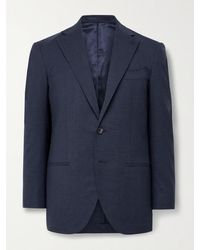 J. Mueser - Waverly Slim-fit Wool-fresco Suit Jacket - Lyst