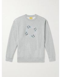 Dime - Classic Bff Logo-embroidered Cotton-jersey Sweatshirt - Lyst