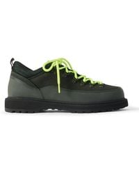 Diemme - Roccia Basso Sport Rubber And Suede-Trimmed Tech-Shell Hiking Boots - Lyst
