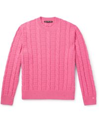 Acne Studios - Kelviro Cable-knit Sweater - Lyst