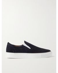 MR P. - Larry Suede Slip-On Sneakers - Lyst