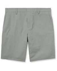 Paul Smith - Straight-Leg Linen, Cotton And Lyocell-Blend Shorts - Lyst