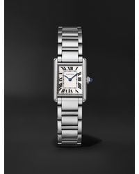 Cartier - Tank Must De Small 29.5Mm Stainless Steel Watch, Ref. No. Wsta0107 - Lyst