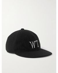 WTAPS - Logo-embroidered Wool-blend Baseball Cap - Lyst