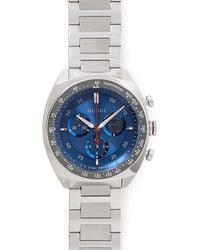 Gucci - Interlocking Chronograph 41Mm Stainless Steel Watch - Lyst
