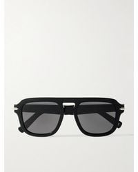Dior - Diorblacksuit S15I Aviator-Style Acetate Sunglasses - Lyst